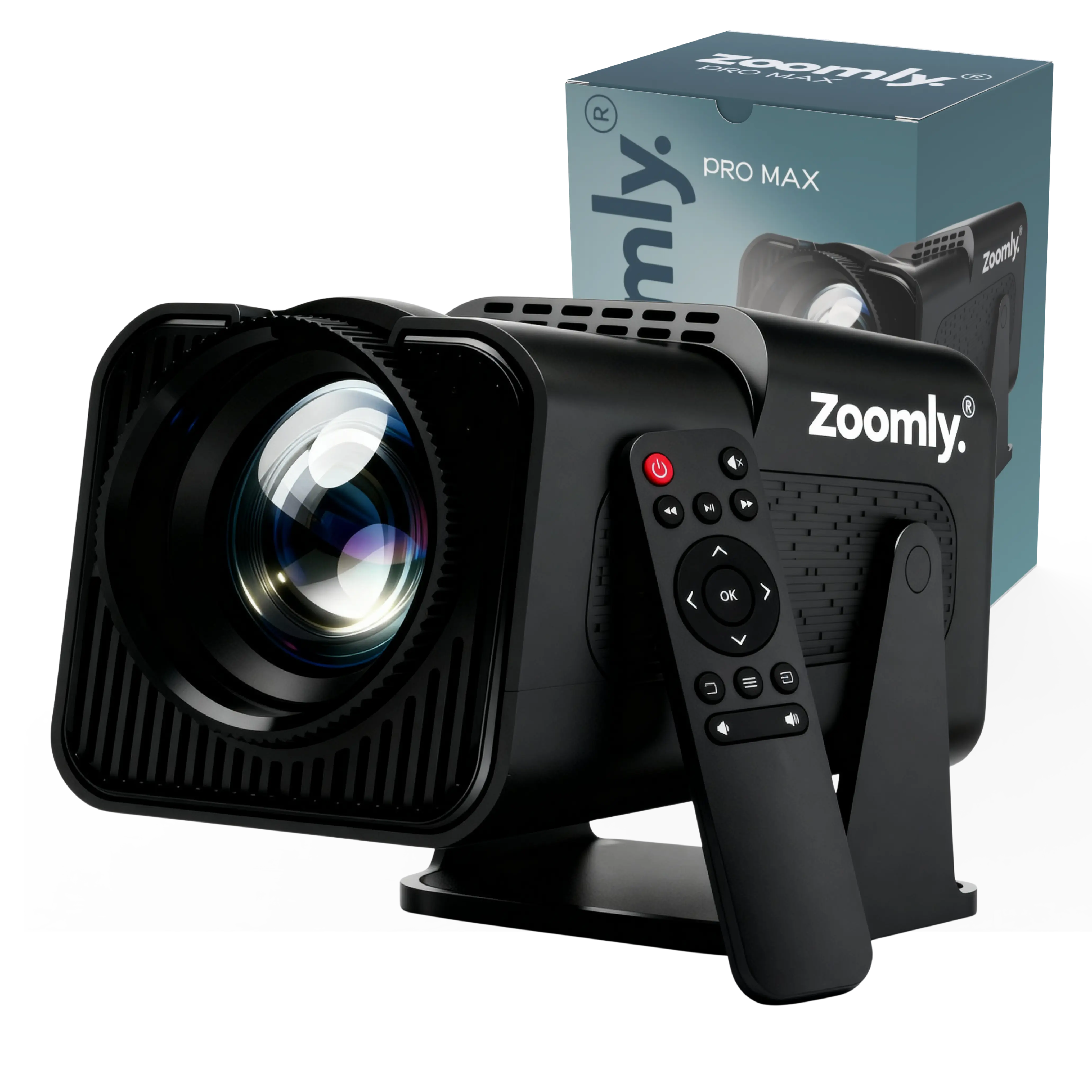 Zoomly® Pro MAX 4K Home Theater Projector