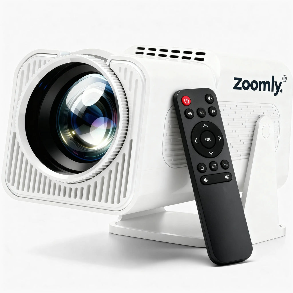 Zoomly® Pro MAX – Home Theater Projector