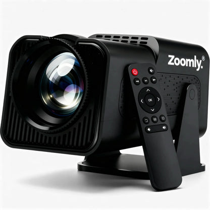 Zoomly® Pro MAX 4K Home Theater Projector