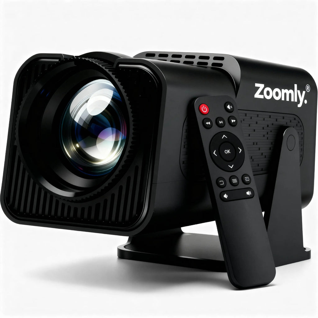 Zoomly® Pro MAX – Home Theater Projector