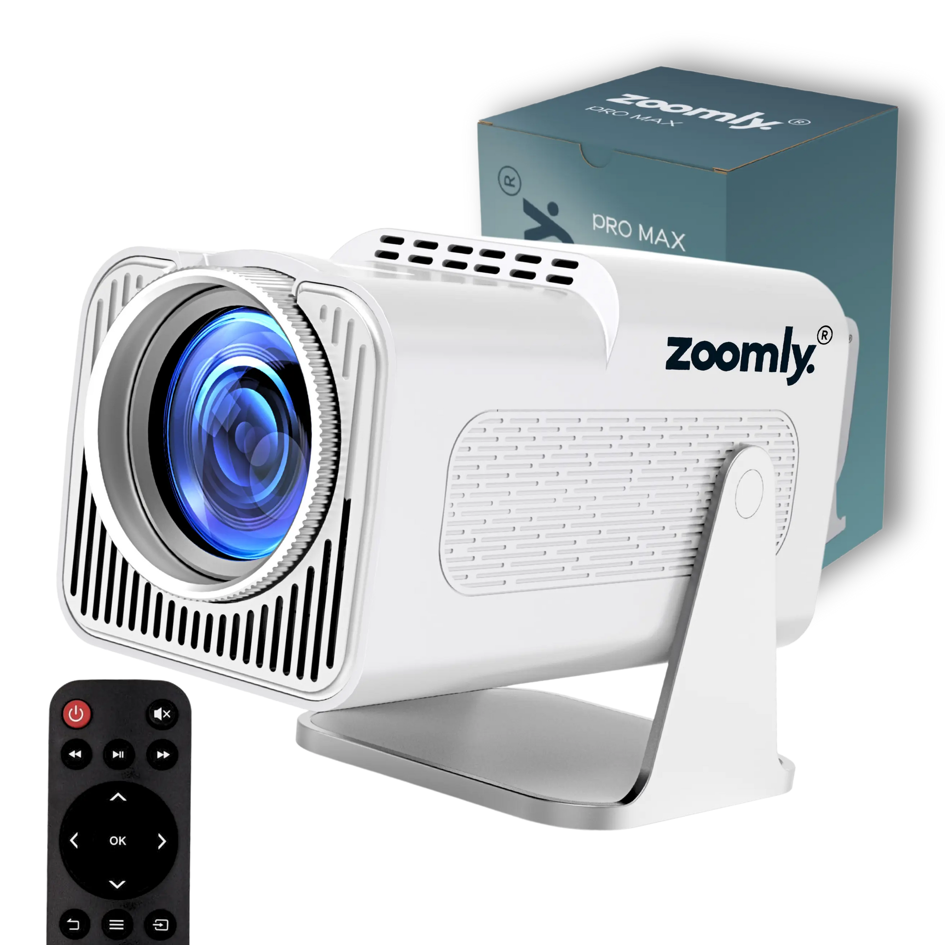 Zoomly® Pro MAX – Home Theater Projector