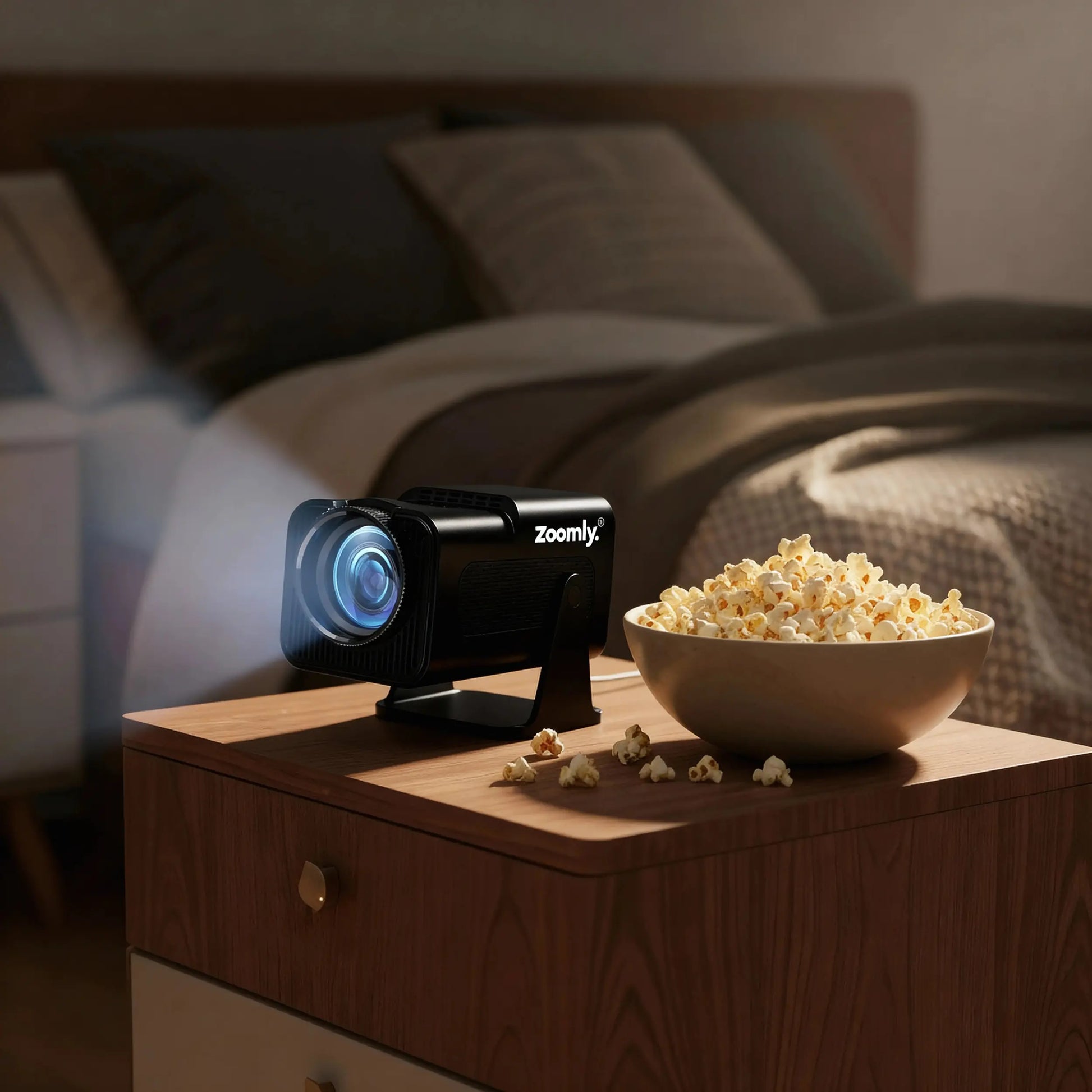 Zoomly® Pro MAX – Home Theater Projector