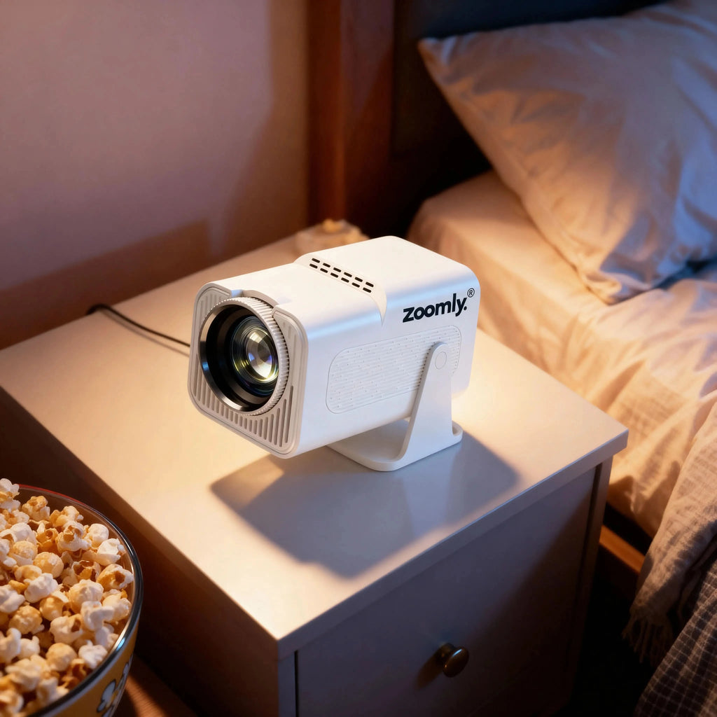 Zoomly® Pro MAX – Home Theater Projector