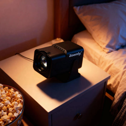Zoomly® Pro MAX 4K Home Theater Projector