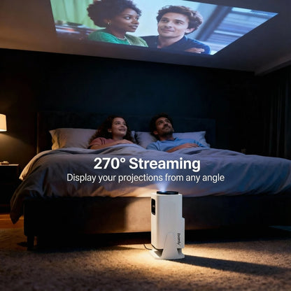 Zoomly® Pro MAX 4K Home Theater Projector