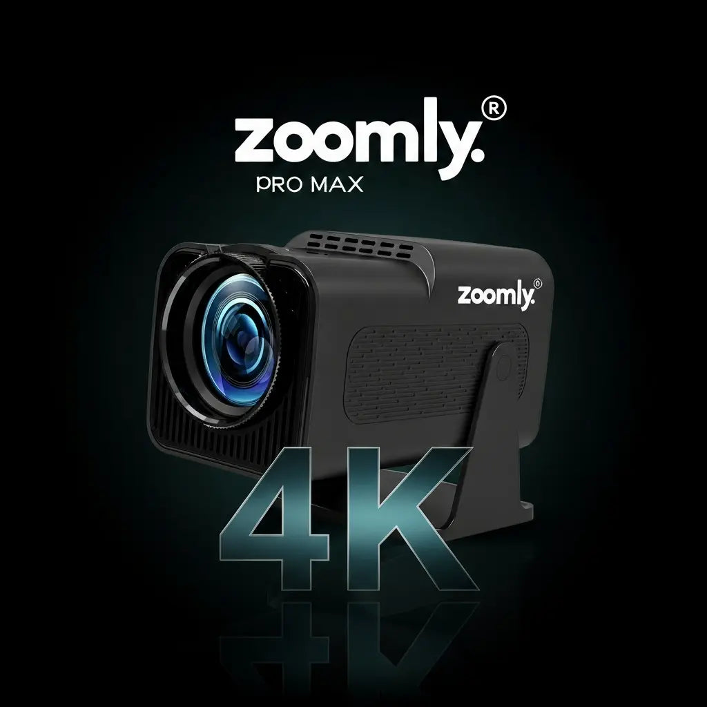 Zoomly® Pro MAX – Home Theater Projector
