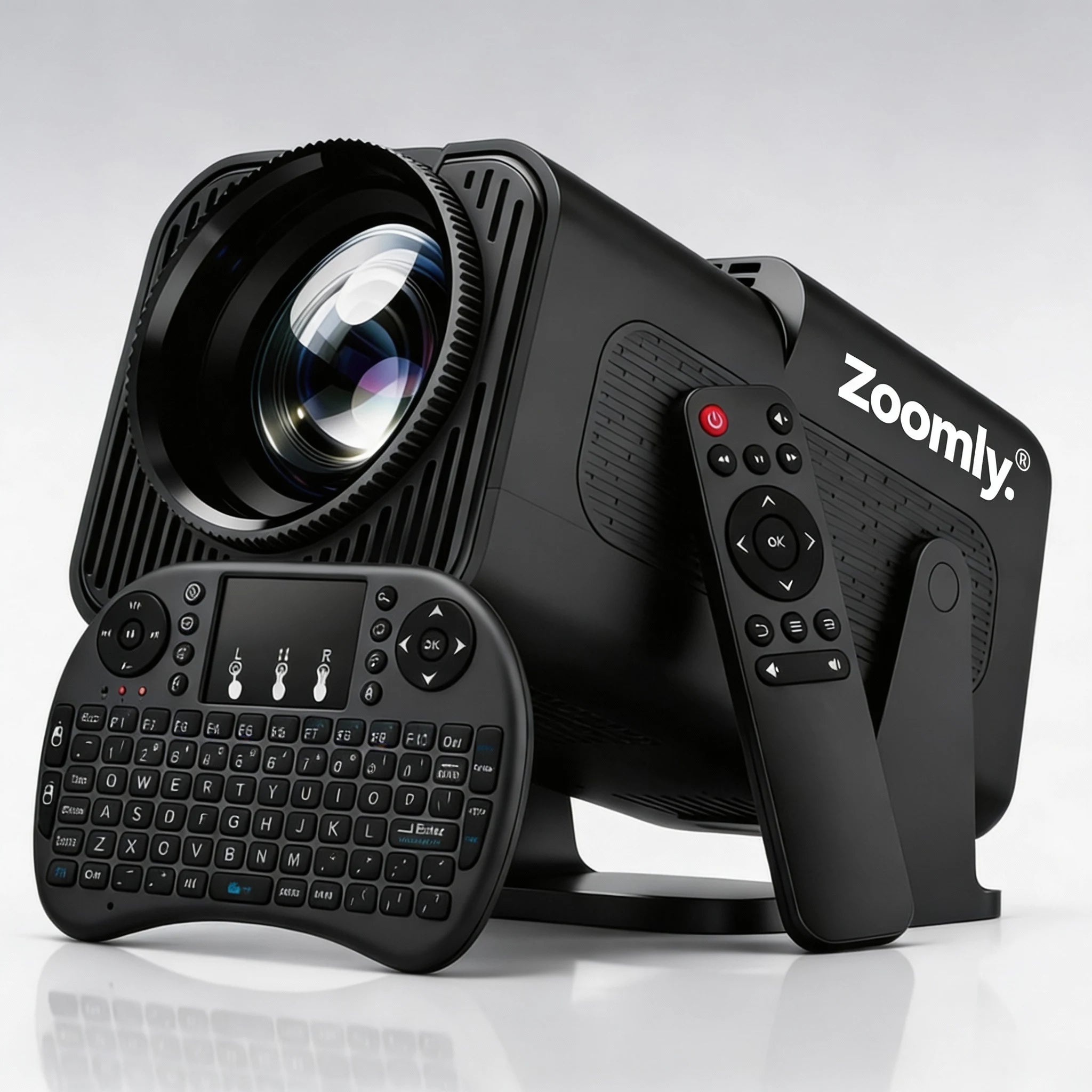Zoomly® Pro MAX 4K Home Theater Projector