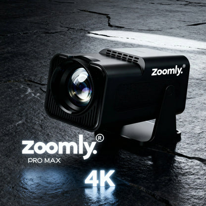 Zoomly® Pro MAX 4K Home Theater Projector