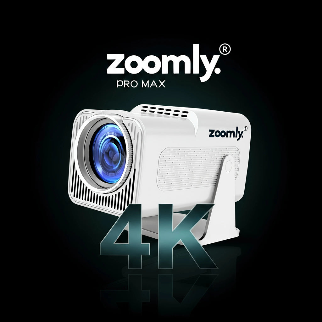 Zoomly® Pro MAX – Home Theater Projector