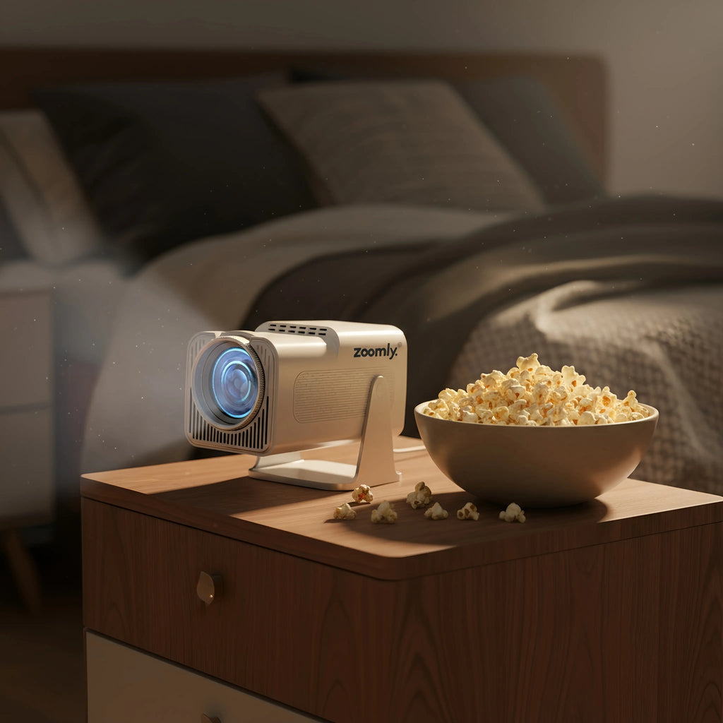 Zoomly® Pro MAX – Home Theater Projector