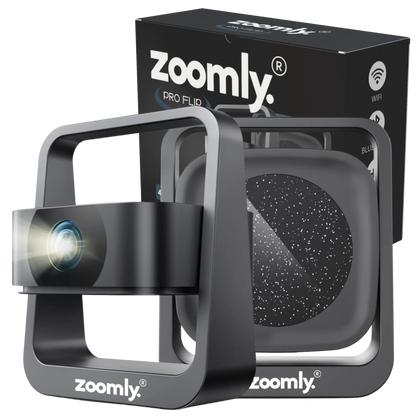 Zoomly Pro Flip - Premium Theater Projector - Zoomly