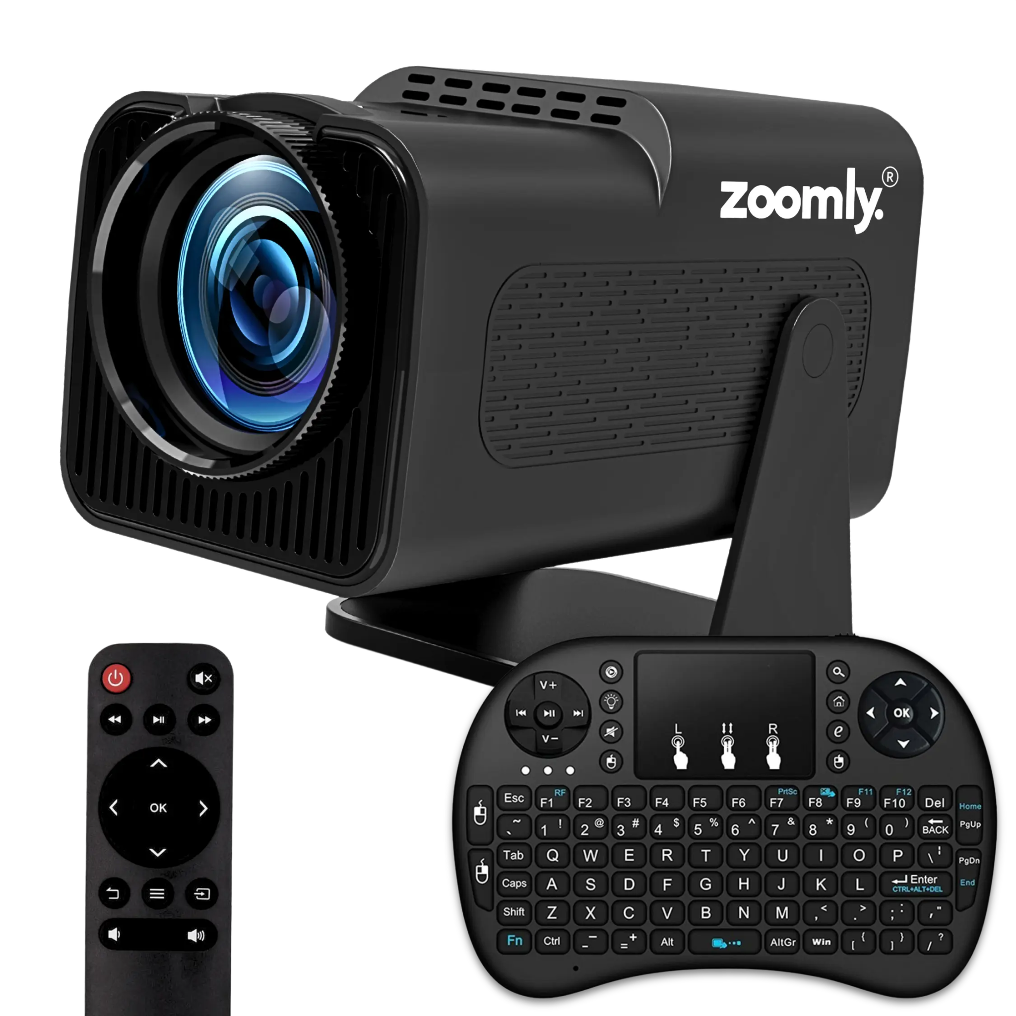 Zoomly® Pro MAX – Home Theater Projector - Zoomly