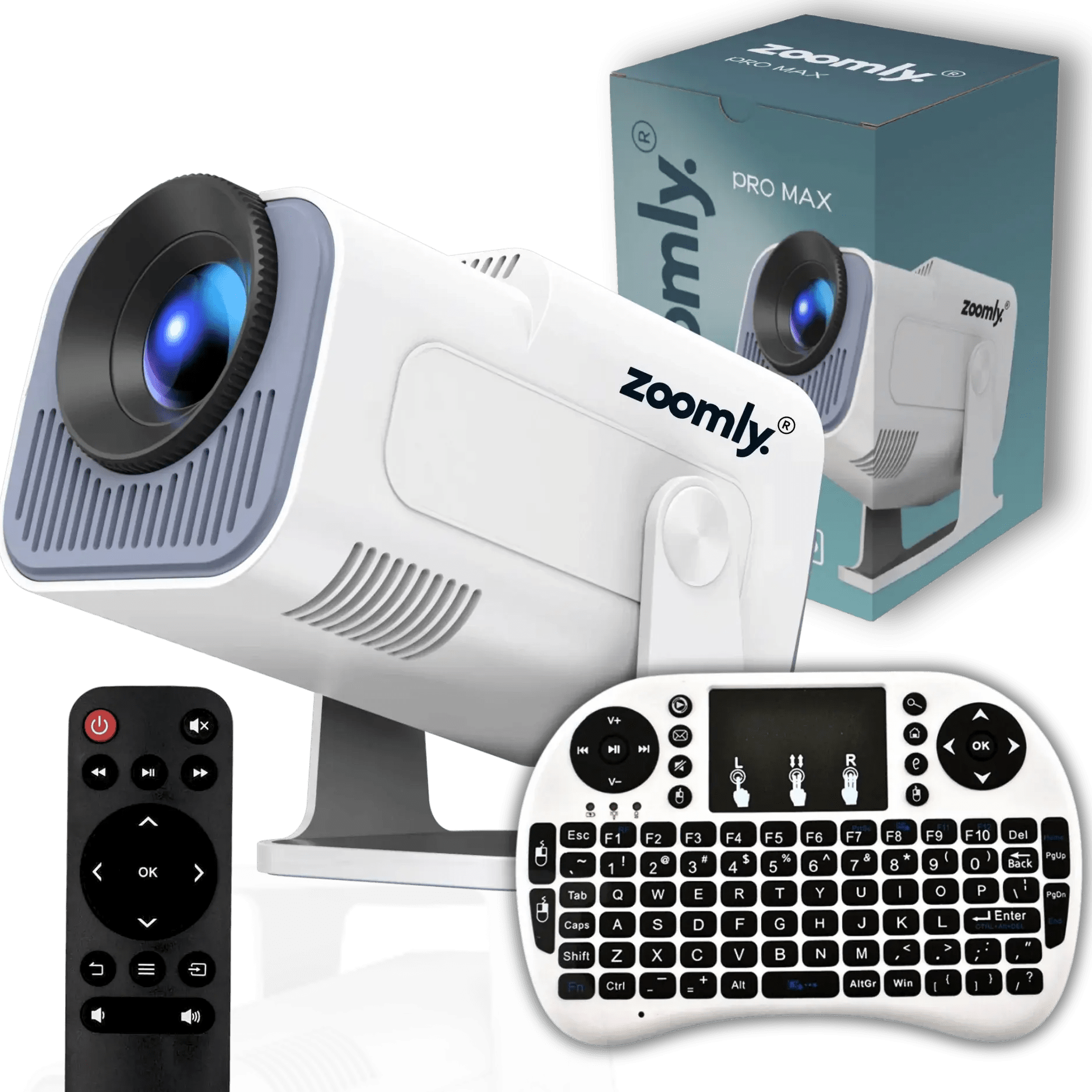 Zoomly® Pro MAX Mini Beamer - Zoomly